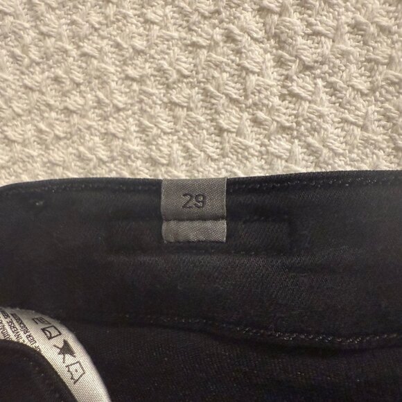 Citizens of Humanity Rocket crop high rise skinny jeans Black Size 29 - Picture 6 of 9
